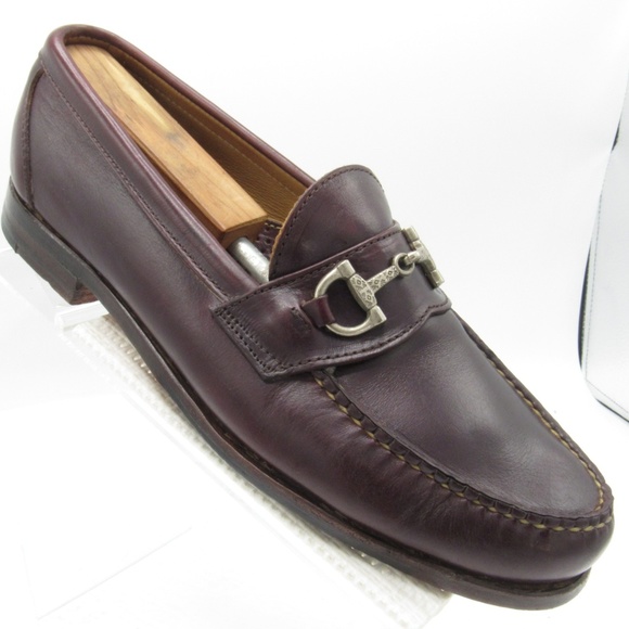 FootJoy Size 9 D Brown Horsebit Loafer Mens B6B23